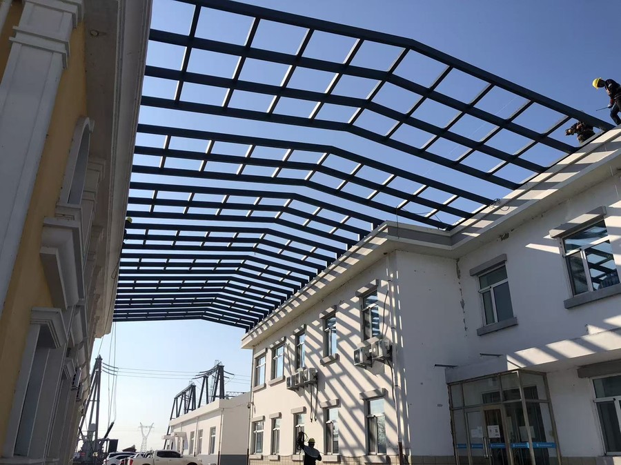 黑龙江省绥滨大唐电厂阳光大厅实景照片2