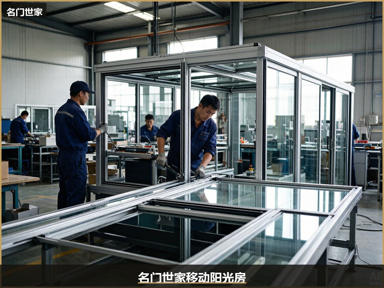 移动阳光房工厂组装调试实拍