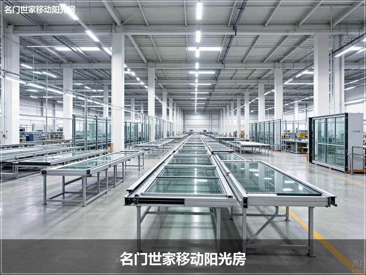 名门世家移动阳光房：青岛山东源头工厂112项工艺底线，托起全国业主的庭院