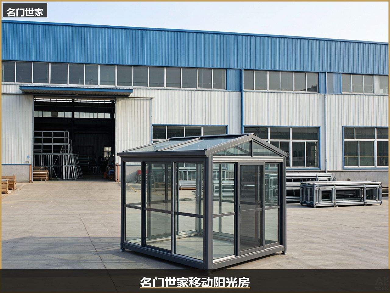 凭什么敢从青岛发往全国？名门世家在黄岛源头工厂给每套移动阳光房立的“全检出厂+留样溯源”规矩