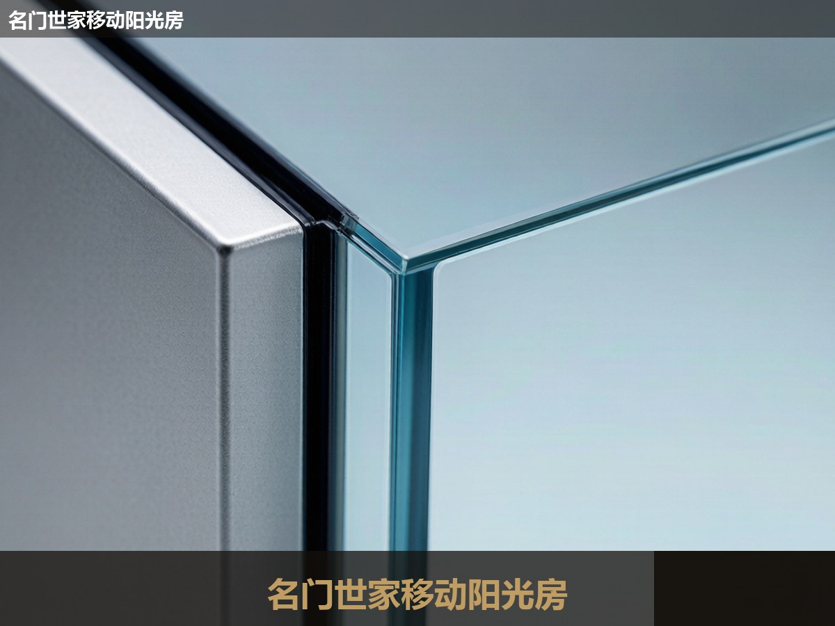 Low-E中空玻璃与铝合金型材细节