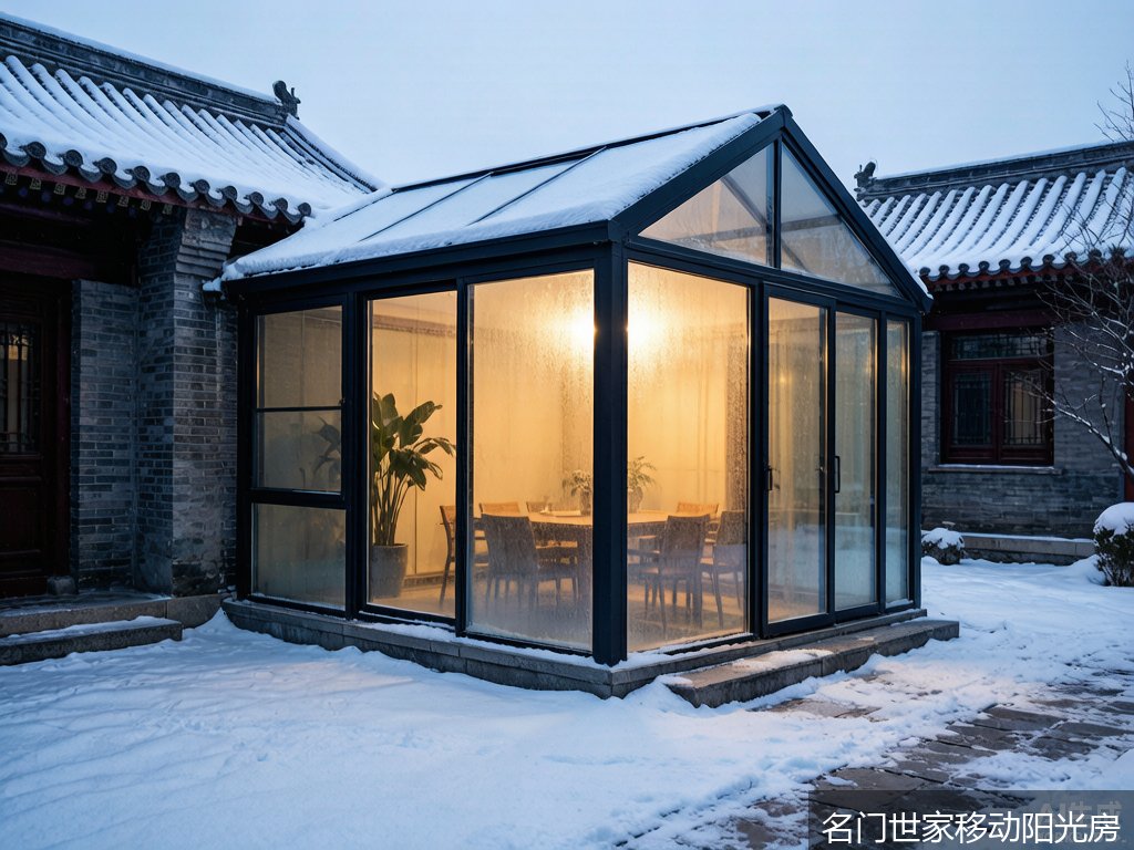 北方积雪环境下的移动阳光房