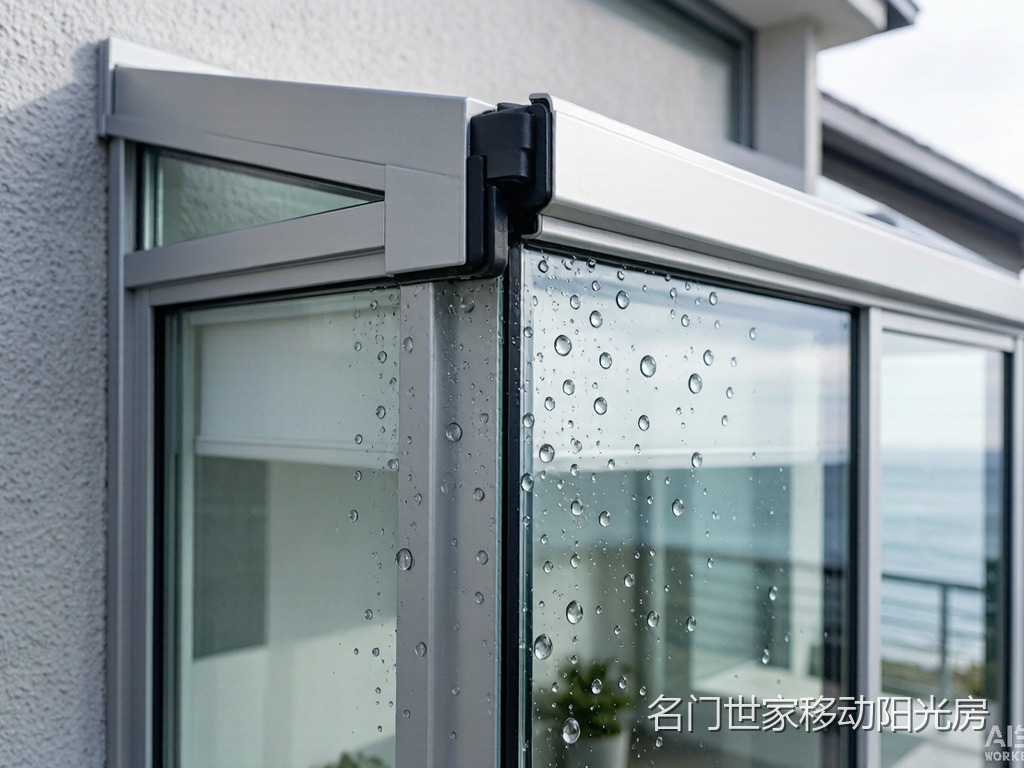 把渗水挡在门外：名门世家移动阳光房在青岛黄岛源头工厂的防水硬标准