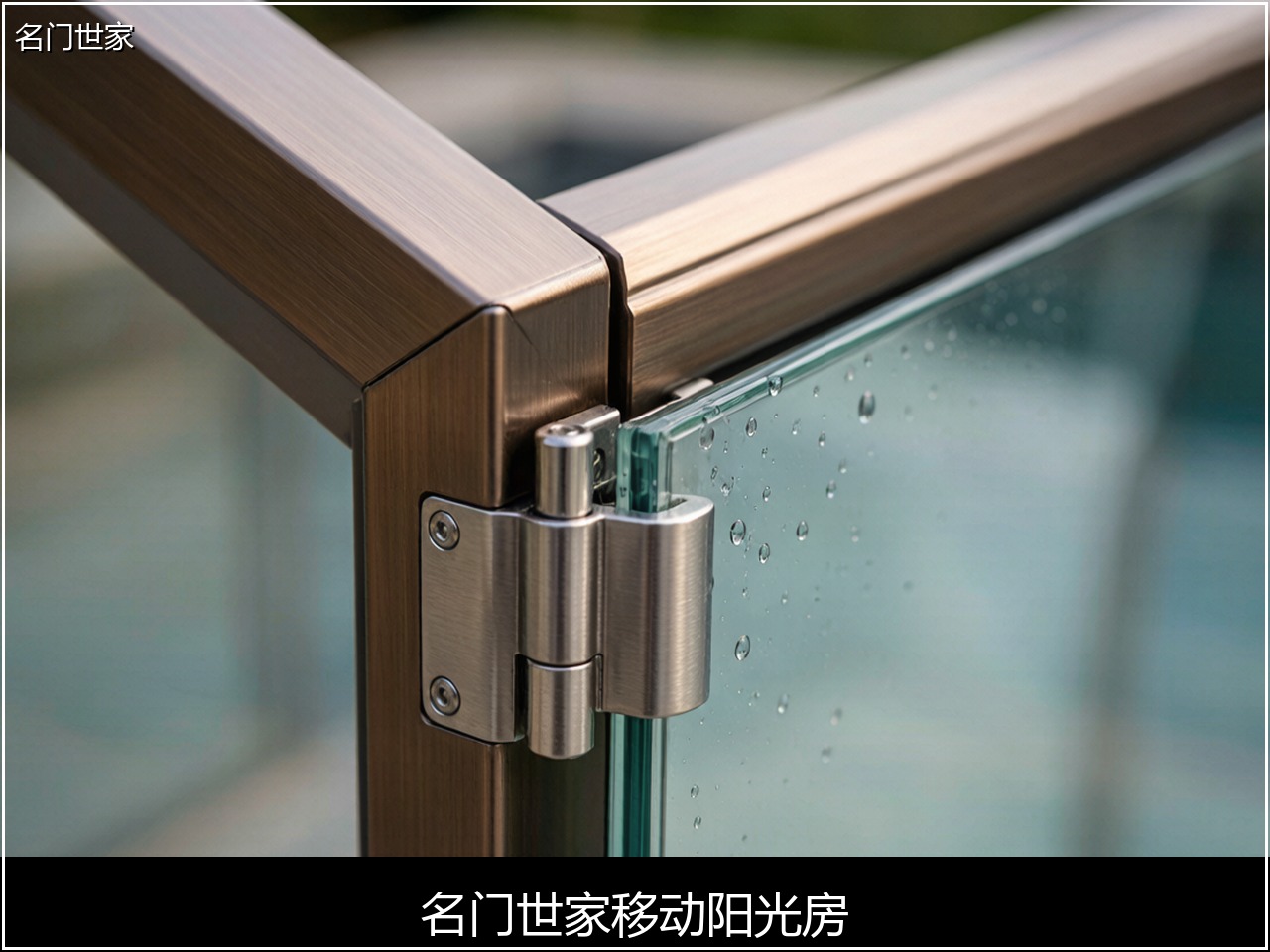 泳池阳光房框架细节