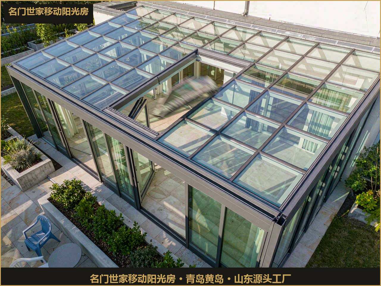 移动阳光房可开合顶开启-顶部热压排风 移动阳光房可开合顶开启-顶部热压排风